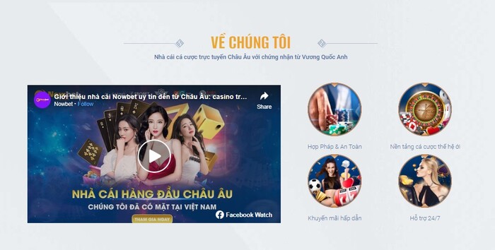 Thông tin về nhà cái Nowbet