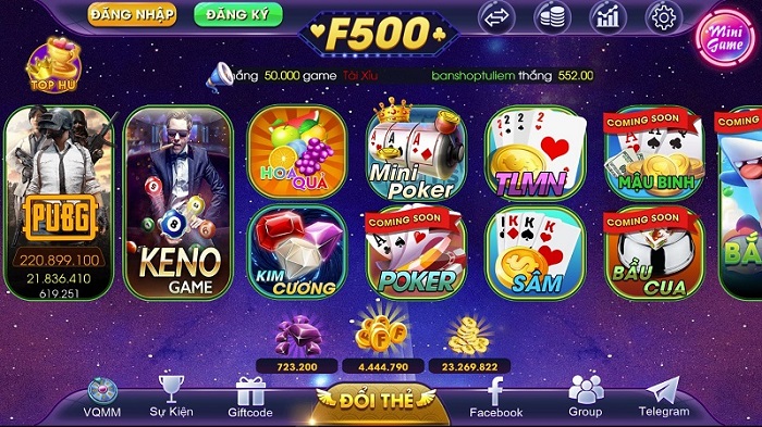 Đôi nét về game bài F500