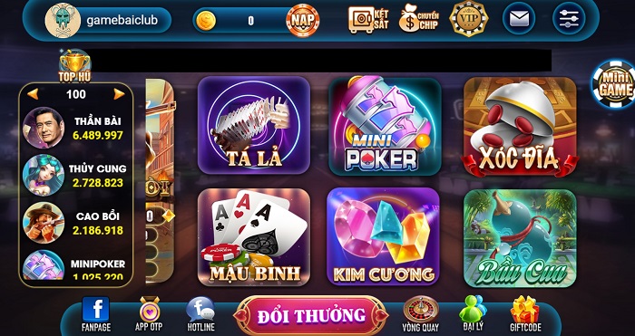 Hệ thống sân chơi đẳng cấp tại PhatLoc88 Win